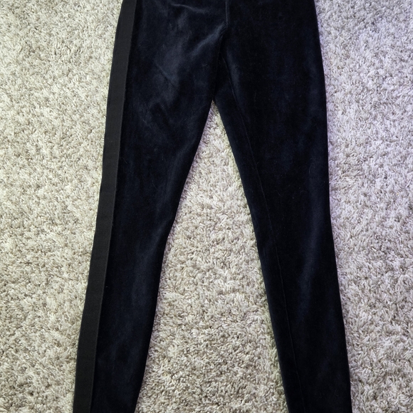 Vineyard Vines Pants - Vineyard Vines‎ XXS Cord Velvet Leggings Jet Black Tuxedo Stripe NWT